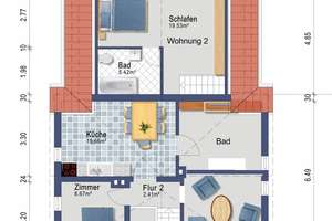 Modernisiertes Mehrfamilienhaus mit 4 Einheiten in bester Lage von Refrath!!! – Die vollständige Adresse der Immobilie erhältst du vom Anbieter., 51427 Kippekausen, Bergisch Gladbach – Vorschaubild 38