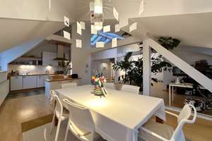 Wunderschöne Penthouse-Wohnung mit Skyline-Blick