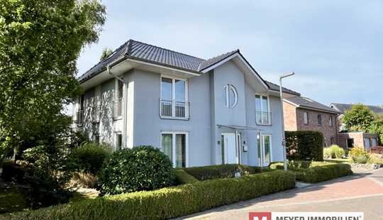 Bild von Stadtvilla in Rastede auf Erbpachtgrundstück mit Dachterrasse, Sauna & KfW40-Standard (Obj.-Nr. 6538