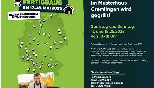 Bild von Kleines Haus auf kleinem Grundstück in Ehmen - Bauen mit massa Haus
