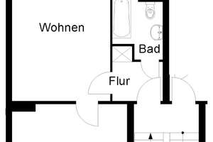 kleine Wohnung mit Balkon auf dem Sedansberg – Boelckestr. 16, 42281 Barmen, Wuppertal – Vorschaubild 2