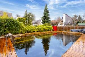 Möbliert: Einfamilienhaus mit Naturpool und Sauna – 81243 Aubing-Süd, München – Vorschaubild 15