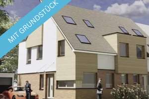 Neubau DHH mit Keller, A+, KfW 40, PV Anlage, Fußbodenheizung,  mit Grundstück zum Festpreis!