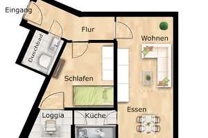 Sehr attraktive 2-Zimmer-Wohnung im Herzen von Schwabing – Die vollständige Adresse der Immobilie erhältst du vom Anbieter., 80796 Neuschwabing, München – Vorschaubild 14