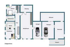 Liebevoll kernsaniertes Bauernhaus - ehemals Hofstelle in Laupertshausen – Biberach (Kreis) – Vorschaubild 34