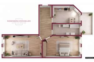 Bezugsfreie 2-Zimmer-Wohnung in Leipzig Alt-West mit eigenem Gartenanteil *Provisionsfrei für Käufer – 4177 Altlindenau, Leipzig – Vorschaubild 2