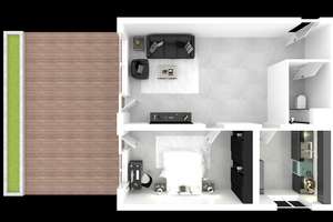 Einziehen und Wohlfühlen – stilvolle 2-Zimmer-Wohnung mit Traumterrasse und Tiefgaragenstellplatz – Die vollständige Adresse der Immobilie erhältst du vom Anbieter., 65205 Nordenstadt, Wiesbaden – Vorschaubild 15
