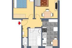 Tolle 2 Zimmer Wohnung in Stuttgart Ost – Ostendstraße 125, 70188 Ostheim, Stuttgart – Vorschaubild 11