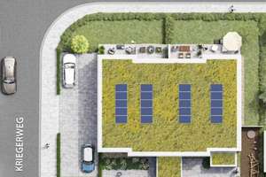 Moderne Erdgeschosswohnung im KfW-40-Neubau mit Garten, Terrasse & Stellplatz – Erstbezug  – Kriegerweg 58, 48153 Düesberg, Münster – Vorschaubild 3