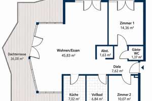 Wo Hamburg leiser wird. Einfach besonders. Licht. Ruhe. Penthouse direkt am Naturschutzgebiet. – Die vollständige Adresse der Immobilie erhältst du vom Anbieter., 22397 Wohldorf-Ohlstedt, Hamburg – Vorschaubild 11