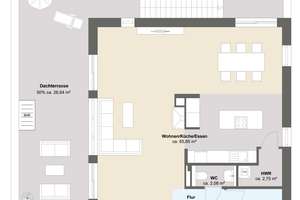 Exklusives Penthouse über zwei Ebenen in ruhiger Innenhoflage! – Die vollständige Adresse der Immobilie erhältst du vom Anbieter., 22299 Winterhude, Hamburg – Vorschaubild 29