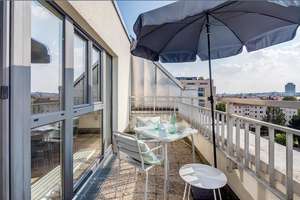 Möbliert: Top möblierte Dachterrassenwohnung – Die vollständige Adresse der Immobilie erhältst du vom Anbieter., 80807 Milbertshofen, München – Vorschaubild 12