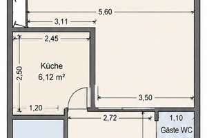 Wohnen mit Charakter – stilvolle Wohnung in besonders ruhiger und grüner Wohnlage – Die vollständige Adresse der Immobilie erhältst du vom Anbieter., 22453 Groß Borstel, Hamburg – Vorschaubild 14