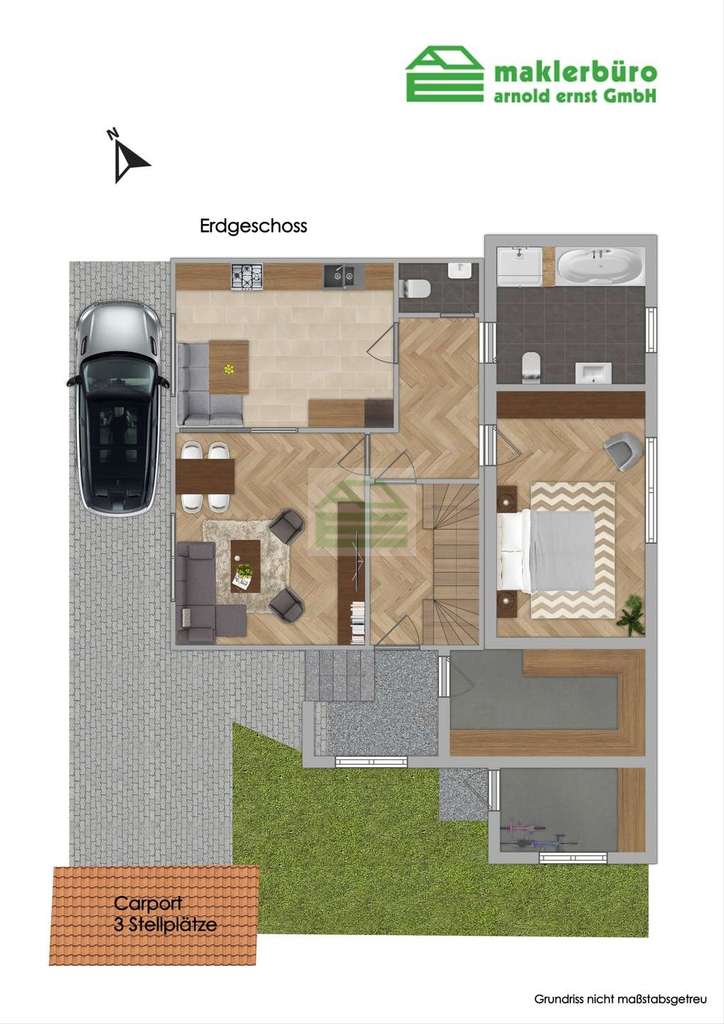 Immobilie in Hohberg - Mehrfamilienhaus (3 Wohnungen) mit Entwicklungspotential - Bild 4