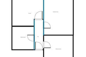 Ihre neue Wohnung: saniertes 1,5-Zimmer-Appartment, sofort anmietbar! – Wendische Str. 33, 23558 Sankt Lorenz Süd, Lübeck – Vorschaubild 7