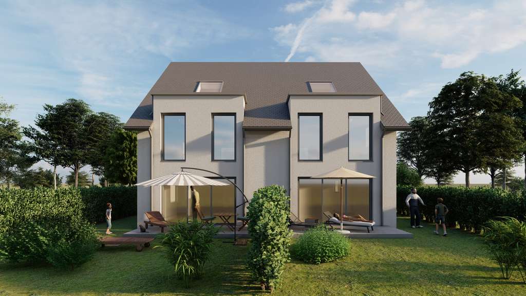 Immobilie in Willstätt - Grün. Ruhig. – KfW 40 Doppelhaushälfte inkl. Bauplatz & Genehmigung - Bild 0