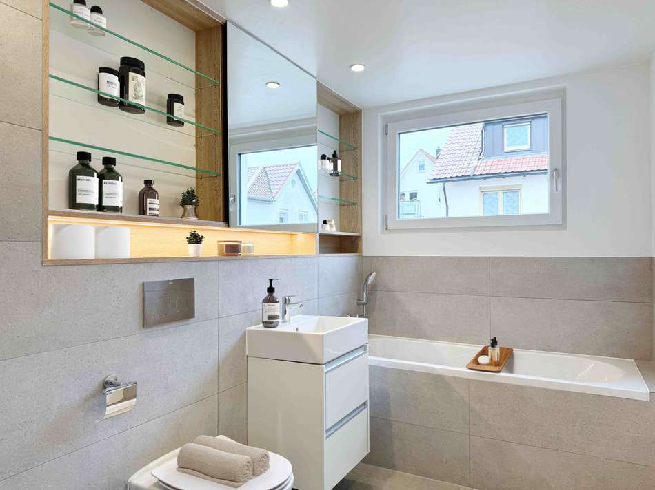 Badezimmer .
