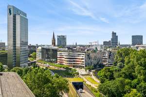 Moderner Wohnkomfort, Lage und Blick einzigartig– direkt am Hofgarten
