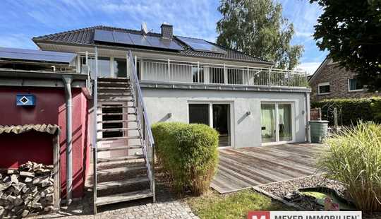 Bild von Stadtvilla in Rastede auf Erbpachtgrundstück mit Dachterrasse, Sauna & KfW40-Standard (Obj.-Nr. 6538