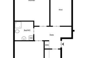 Großzügige, vermietete 3-Zimmer-Wohnung mit Balkon in Bürgerfelde – Die vollständige Adresse der Immobilie erhältst du vom Anbieter., 26121 Ziegelhof, Oldenburg (Oldenburg) – Vorschaubild 12