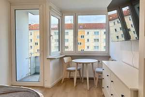 Möblierte 1 Zimmer-Wohnung, Erstbezug nach Sanierung, 50 Meter zu den nächsten ÖPNV – Die vollständige Adresse der Immobilie erhältst du vom Anbieter., 81679 Altbogenhausen, München – Vorschaubild 2