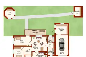 Gemütliches Blockhaus mit Weitblick – Entspannung pur in Eckwarden – Wesermarsch (Kreis) – Vorschaubild 11