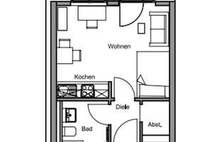 Investieren in bester Lage – vermietete Wohnung am Schlossgarten! – Die vollständige Adresse der Immobilie erhältst du vom Anbieter., 48149 Uppenberg, Münster – Vorschaubild 23