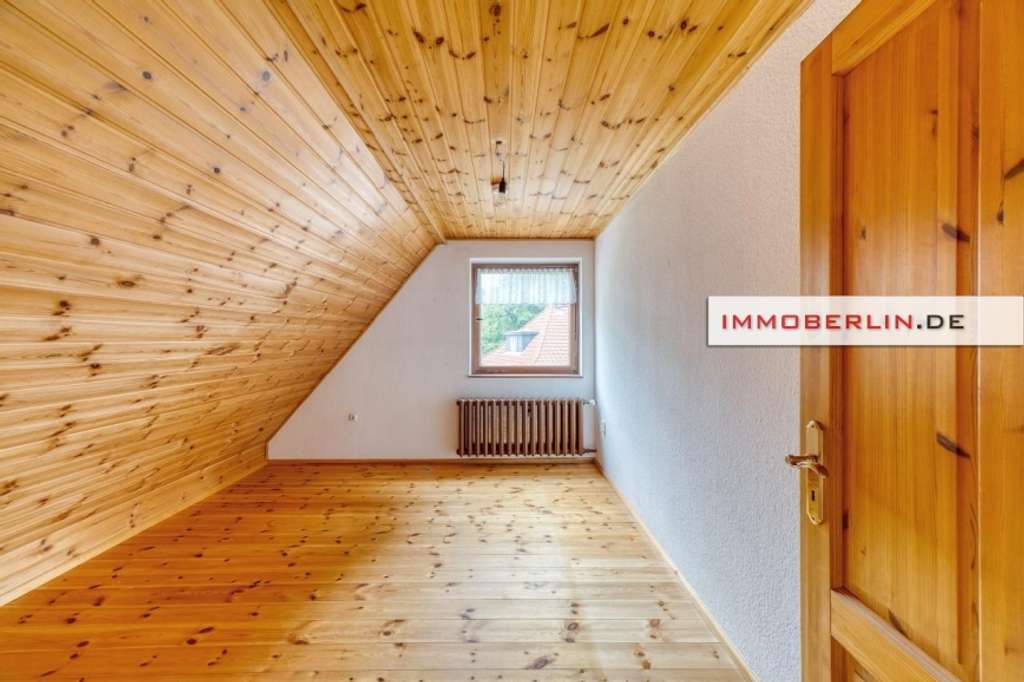 Immobilie in Birkenwerder - IMMOBERLIN.DE - Großartiges Haus mit harmonischem Sonnengarten, Südloggia & Garage in familienfreund - Bild 4