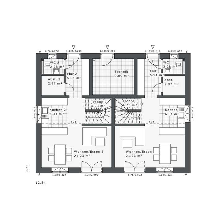 Grundriss Erdgeschoss