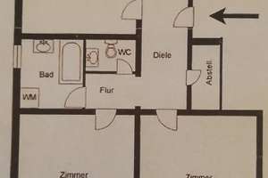 Waldstadt: Zuhause mit 3 Zimmern und Balkon mit Blick über Karlsruhe – Königsberger Straße 3, 76139 Waldstadt, Karlsruhe – Vorschaubild 3