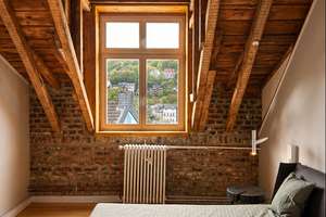 Möbliertes Designer Penthouse mit Sauna, Aufzug und Loggia – Simonsstraße 23, 42117 Elberfeld West, Wuppertal – Vorschaubild 9