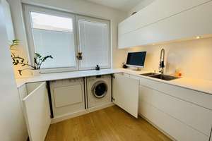 Designer Maisonette-Wohnung nähe Zoopark mit Blick ins Grüne, Fussbodenheizung, Kamin, Terrasse – Die vollständige Adresse der Immobilie erhältst du vom Anbieter., 40239 Düsseltal, Düsseldorf – Vorschaubild 8