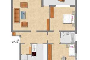 Wohnen in der Kölner Südstadt: Großzügige 3-Zimmer-Wohnung mit Balkon am Volksgarten – 50677 Neustadt/Süd, Köln – Vorschaubild 18