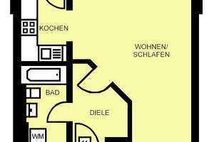 Ruhig gelegene 1-Raum-Wohnung in Reichenbrand – Anton-Günther-Straße 2, 9117 Reichenbrand, Chemnitz – Vorschaubild 9