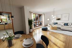 Exklusive 3-Zimmer-Dachterrassenwohnung mit Ausbaureserve in ruhiger Lage von Augsburg-Lechhausen