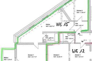 Geräumige 2-Zimmer-Wohnung mit Balkon in Erfurt – Schillerstraße 55, 99096 Löbervorstadt, Erfurt – Vorschaubild 14