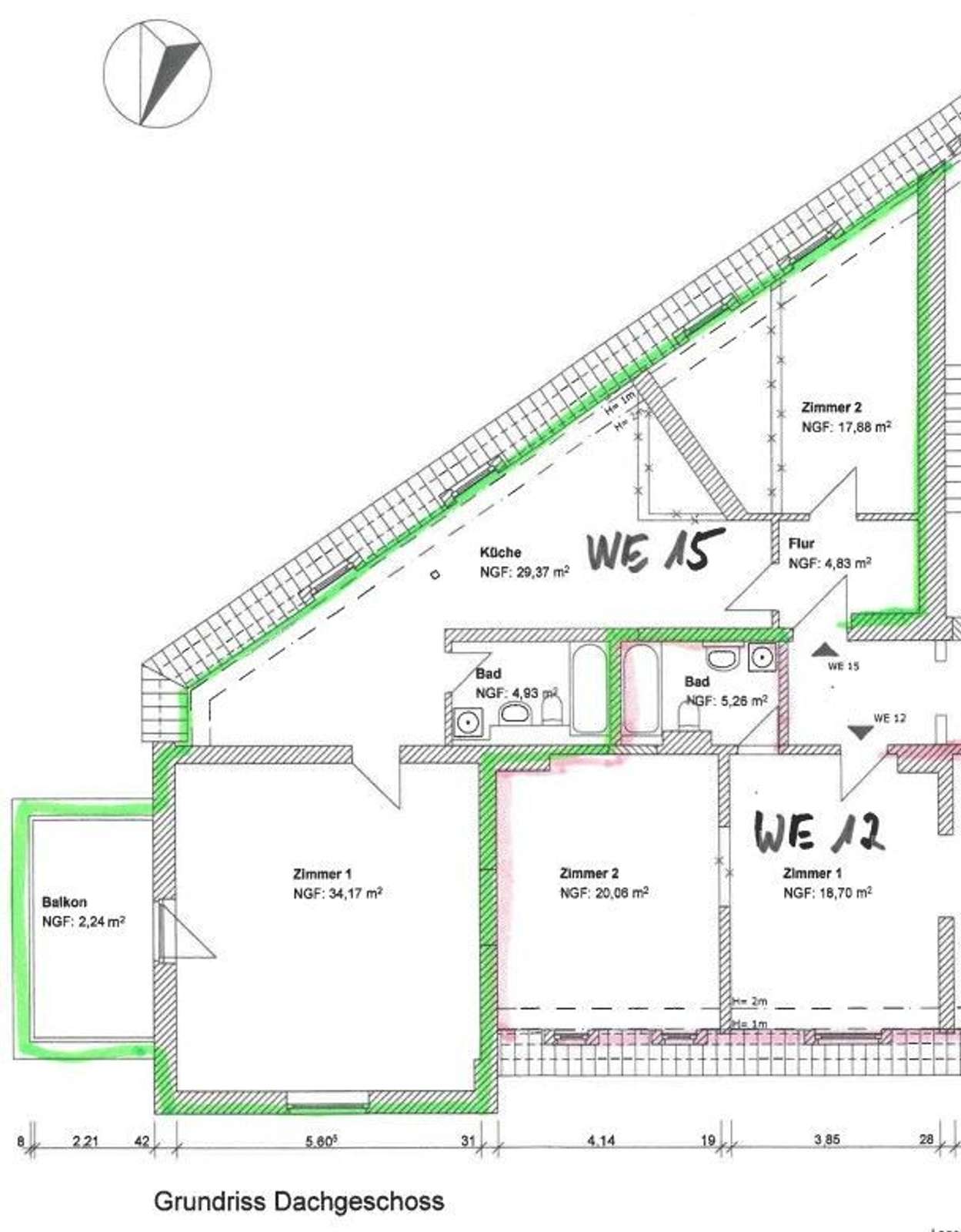 Geräumige 2-Zimmer-Wohnung mit Balkon in Erfurt