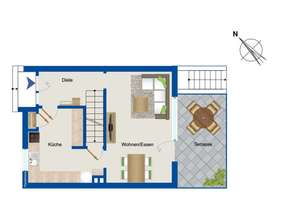 Reihenmittelhaus mit Ausbaureserven in Münster-Gievenbeck – Die vollständige Adresse der Immobilie erhältst du vom Anbieter., 48161 Gievenbeck, Münster – Vorschaubild 18