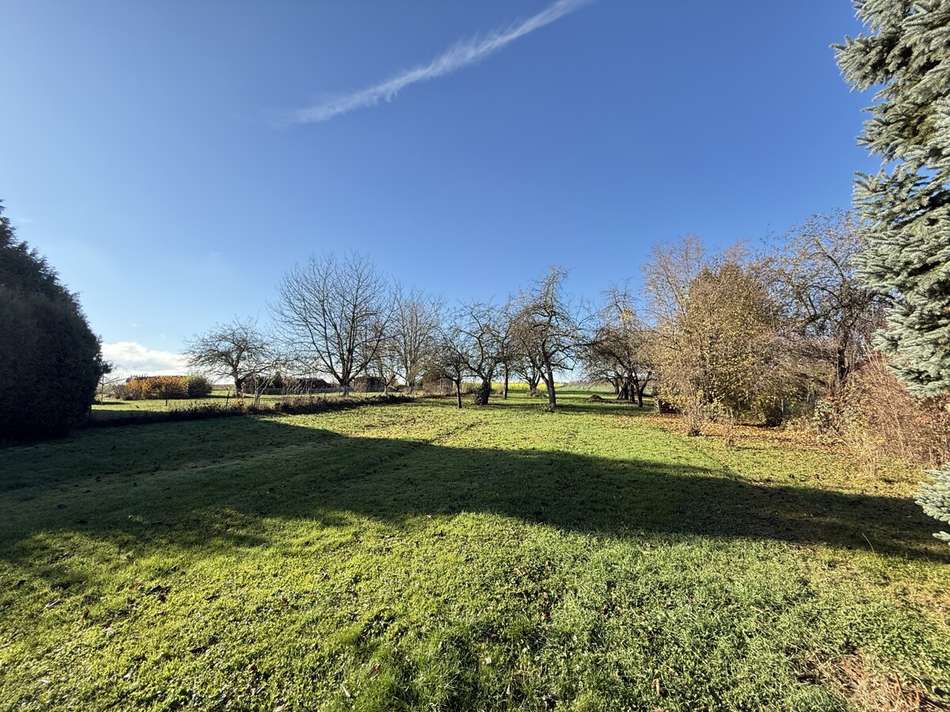 Aussicht West mit Bauplatz