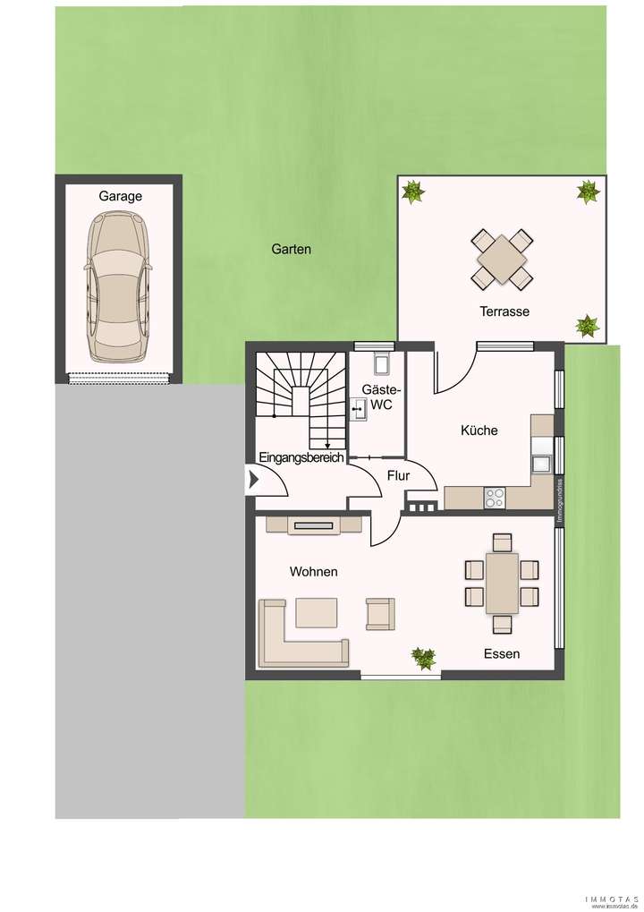 Grundriss Erdgeschoss