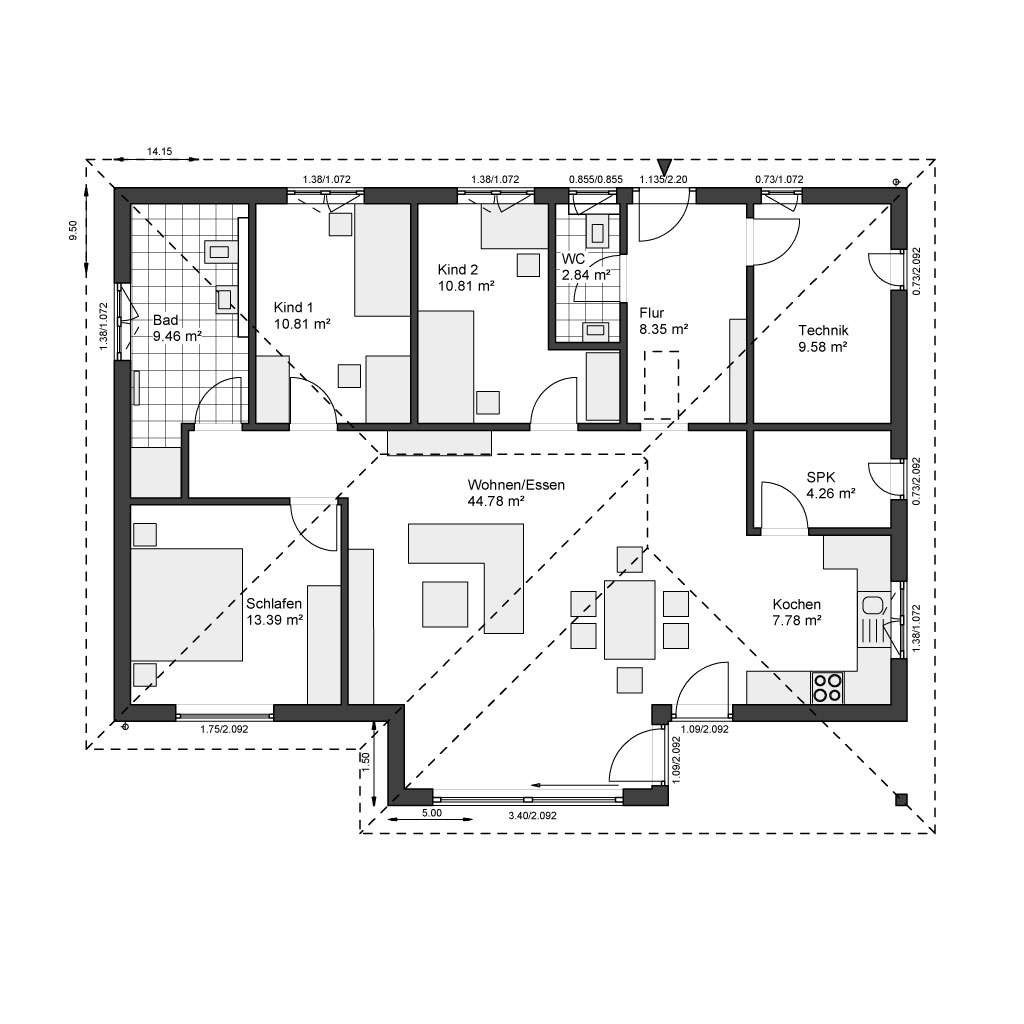 Immobilie in Damme - Designed with Care – Weil gutes Design den Unterschied macht. - Bild 1