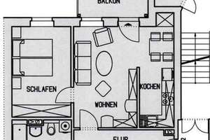 EBK + 30,- *** ! 1.OG +  sonniger Balkon + alle Räume zum Innenhof! – Weststr. 116, 9116 Altendorf, Chemnitz – Vorschaubild 18