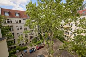 Feinstes Friedenau: 3-Zi Altbau Unikat zum Erstbezug, Eckzimmer,  Freistehende Badewanne, Provi.frei – Bachestraße 5, 12169 Friedenau, Berlin – Vorschaubild 9