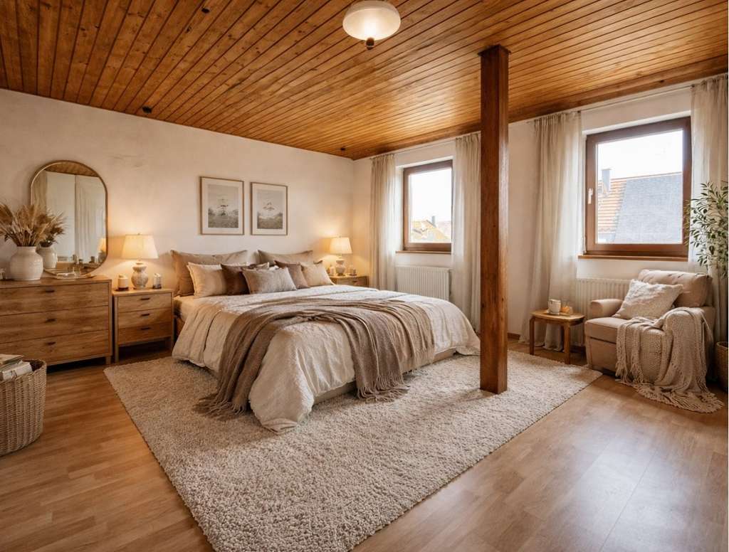 Immobilie in Altdorf - Lichtreiche Dachgeschosswohnung mit Balkon, Gartenanteil in Altdorf - Bild 3