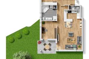 Lindenhöhen Ulm: Ruhige Gartenwohnung mit Alpenblick – Mähroboter & Wallbox inklusive – Die vollständige Adresse der Immobilie erhältst du vom Anbieter., 89081 Weststadt, Ulm – Vorschaubild 20