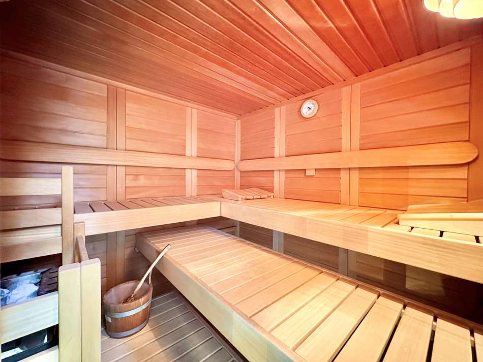 Sauna a. Terrasse