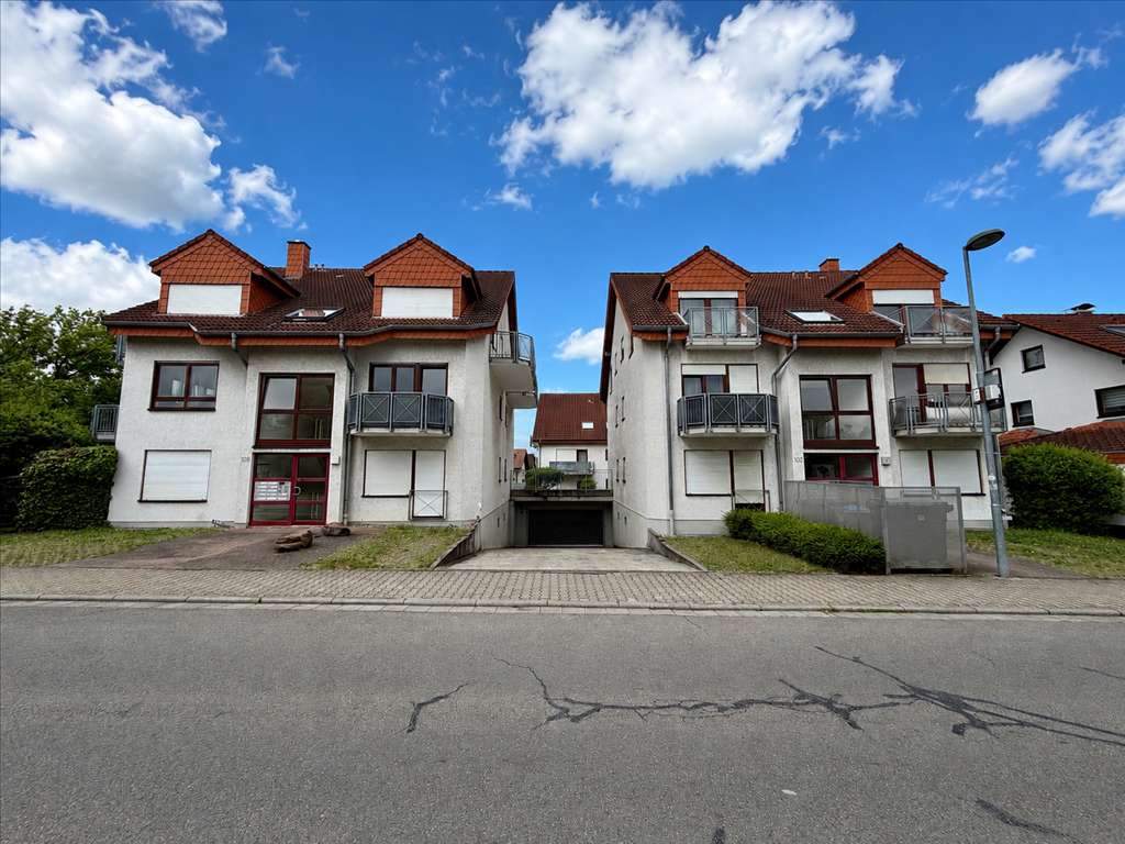 Immobilie in Nußloch - Helle 1-Zimmerwohnung in zentraler Verkehrslage von Nußloch... - Bild 0