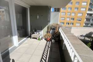 Helle 2-Zimmer-Wohnung mit Balkon und moderner Einbauküche – Die vollständige Adresse der Immobilie erhältst du vom Anbieter., 80686 Land in Sonne, München – Vorschaubild 8