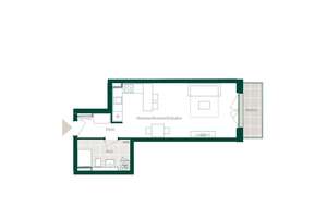 Moderne 1-Zimmer-Wohnung im Neubau Lauterer 18|24, 2.OG – Die vollständige Adresse der Immobilie erhältst du vom Anbieter., 81545 Harlaching, München – Vorschaubild 30