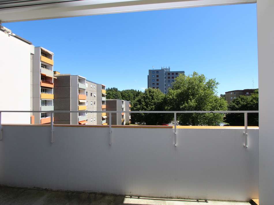 Überdachter Balkon